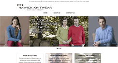 Desktop Screenshot of hawickknitwear.com
